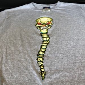 JNCO JEANS Grey T Large